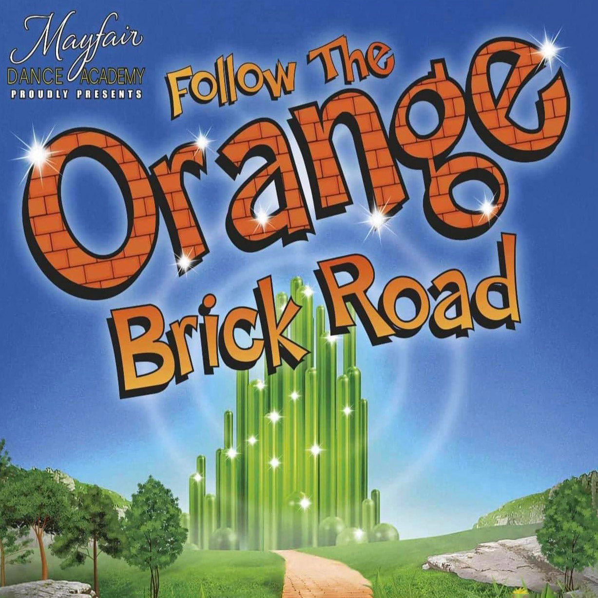 Follow The Orange Brick Road - USB Pen Drive